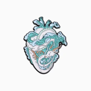 Dragon Heart Enamel Pin