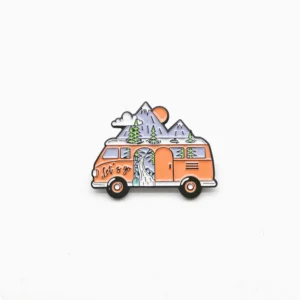 Adventure Van Enamel Pin