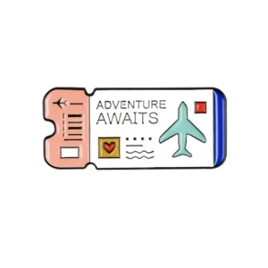 Adventure Awaits Enamel Pin