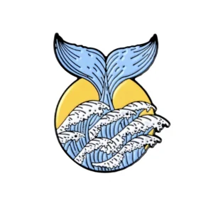 Ocean Waves Enamel Pin