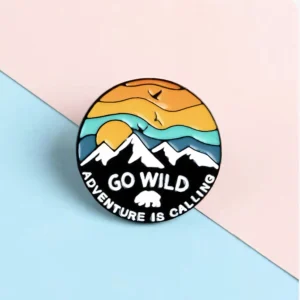 Go Wild Adventure Pin