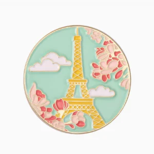 Eiffel Tower Enamel Pin