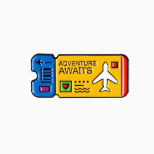Adventure Awaits Enamel Pin