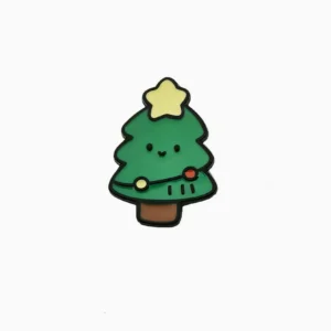 Cheerful Christmas Tree Enamel Pin