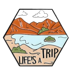 Life's a Trip Enamel Pin