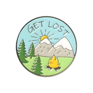 Get Lost Enamel Pin