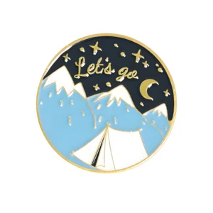 Let's Go Enamel Pin