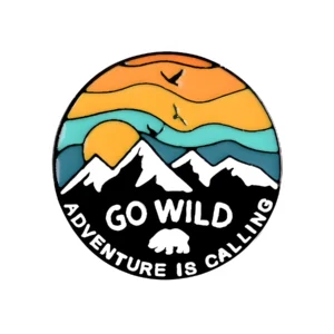 Go Wild Enamel Pin