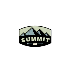 Summit Enamel Pin